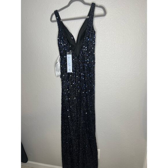 Ieena by Mac Duggal Sequin Gown Dress 2 - Picture 7 of 11